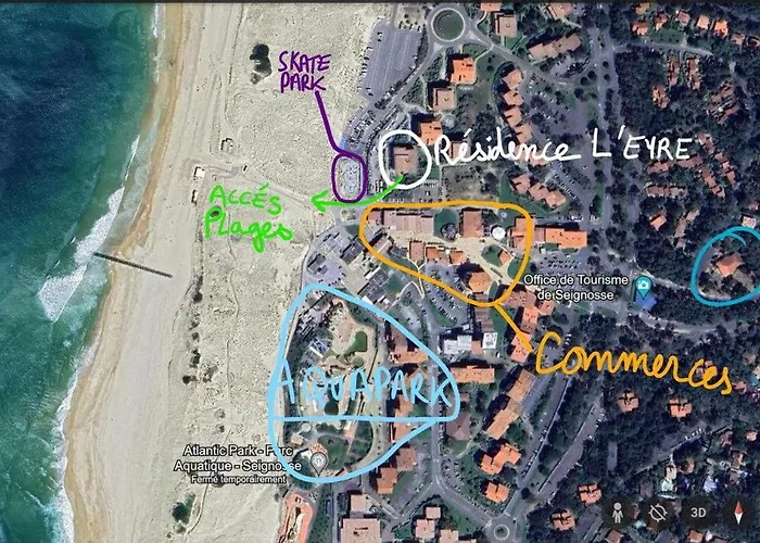 Surfnature : Plages Et Foret A 200m Daire